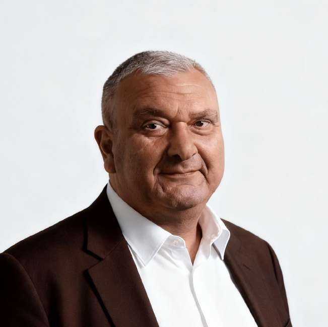 Portrait of Ivane Bliadze of the STRATAGROUP construction team